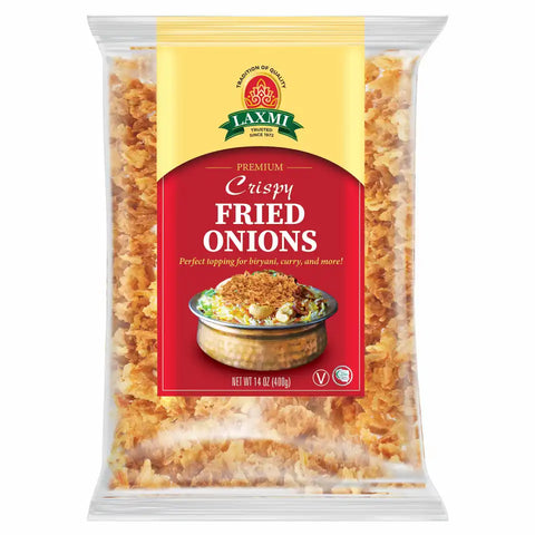 LAXMI FRIED ONIONS 14OZ