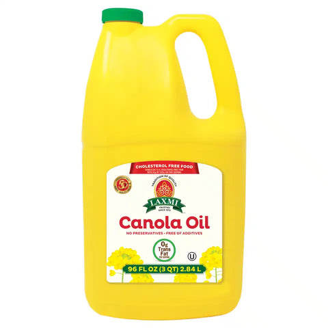 LAXMI CANOLA OIL 96 FL OZ (2.84L)