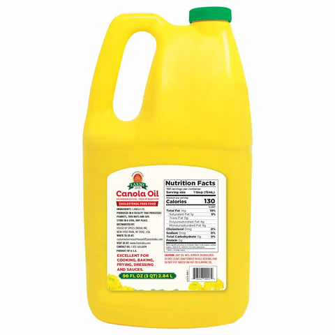 LAXMI CANOLA OIL 96 FL OZ (2.84L)