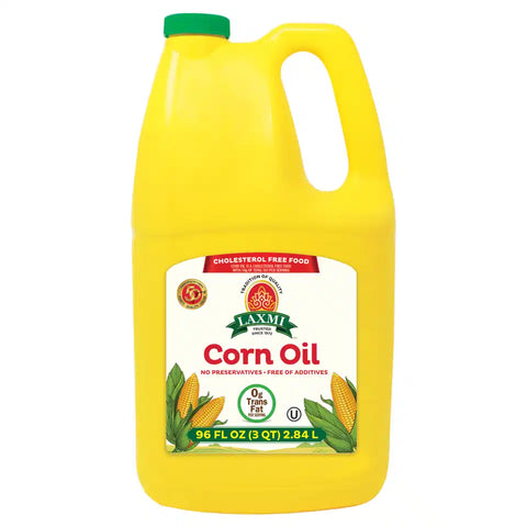 LAXMI CORN OIL 96 FL OZ (2.84L)