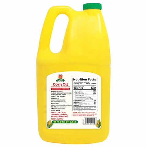 LAXMI CORN OIL 96 FL OZ (2.84L)