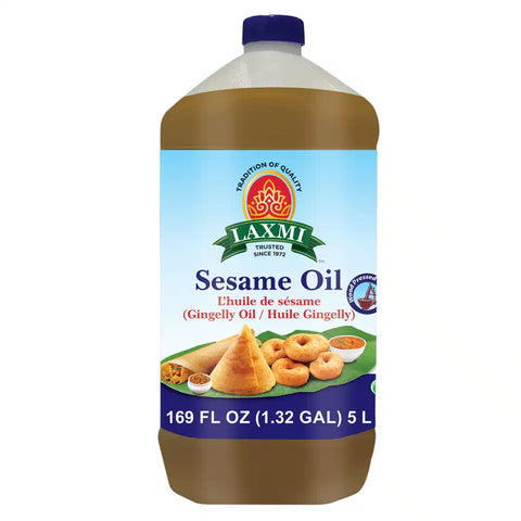 LAXMI INDIAN GINGELLY OIL 169OZ 5L