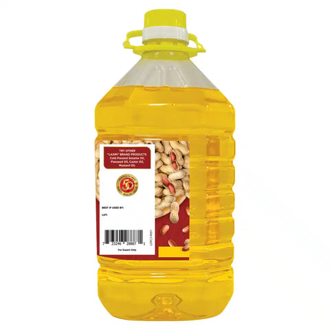 LAXMI COLD PRESSED PEANUT OIL 67.6 FL OZ 2L