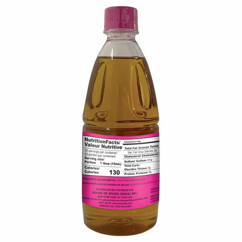 LAXMI SESAME OIL 17FL OZ 500ML