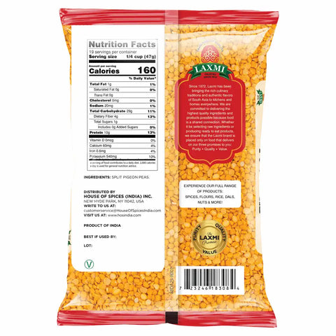 LAXMI TOOR DAL 2LB
