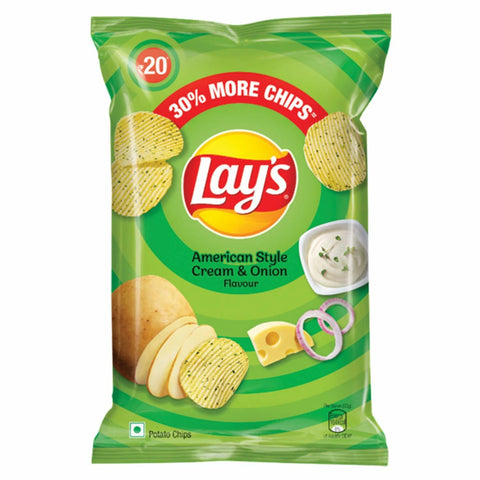 LAYS CREAM AND ONION CHIPS 1.76OZ