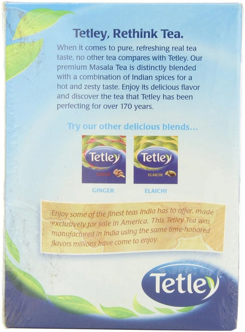 TETLEY MASALA TEA BAGS 5.08OZ (72 PC)