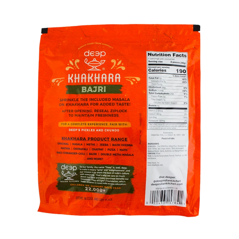 DEEP BAJRI KHAKHRA 7OZ