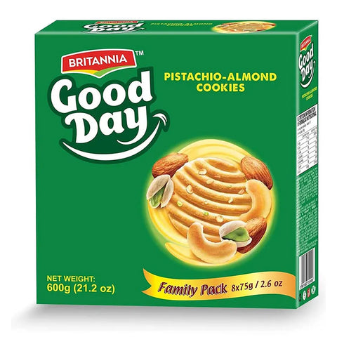 BRITANNIA GOOD DAY PISTACHIO-ALMOND COOKIES 21.2OZ
