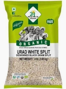 24 MANTRA URAD DAL WHITE SPLIT 4LB