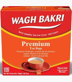 WAGH BAKRI TEA BAGS 7OZ (100PC)