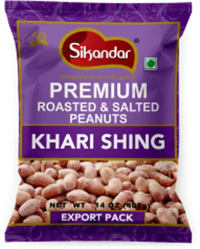 SIKANDAR KHARI SHING (ROASTED PEANUTS ) 14OZ