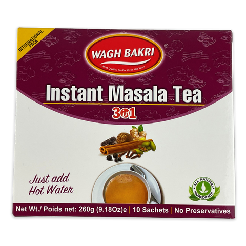 WAGH BAKRI MASALA TEA 9.18OZ (10PCS)